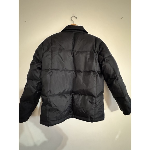 Learsi Vintage Women's Puffer Jacket Down Ski Jacket Zip Pockets Black Sz Sm - Picture 9 of 9